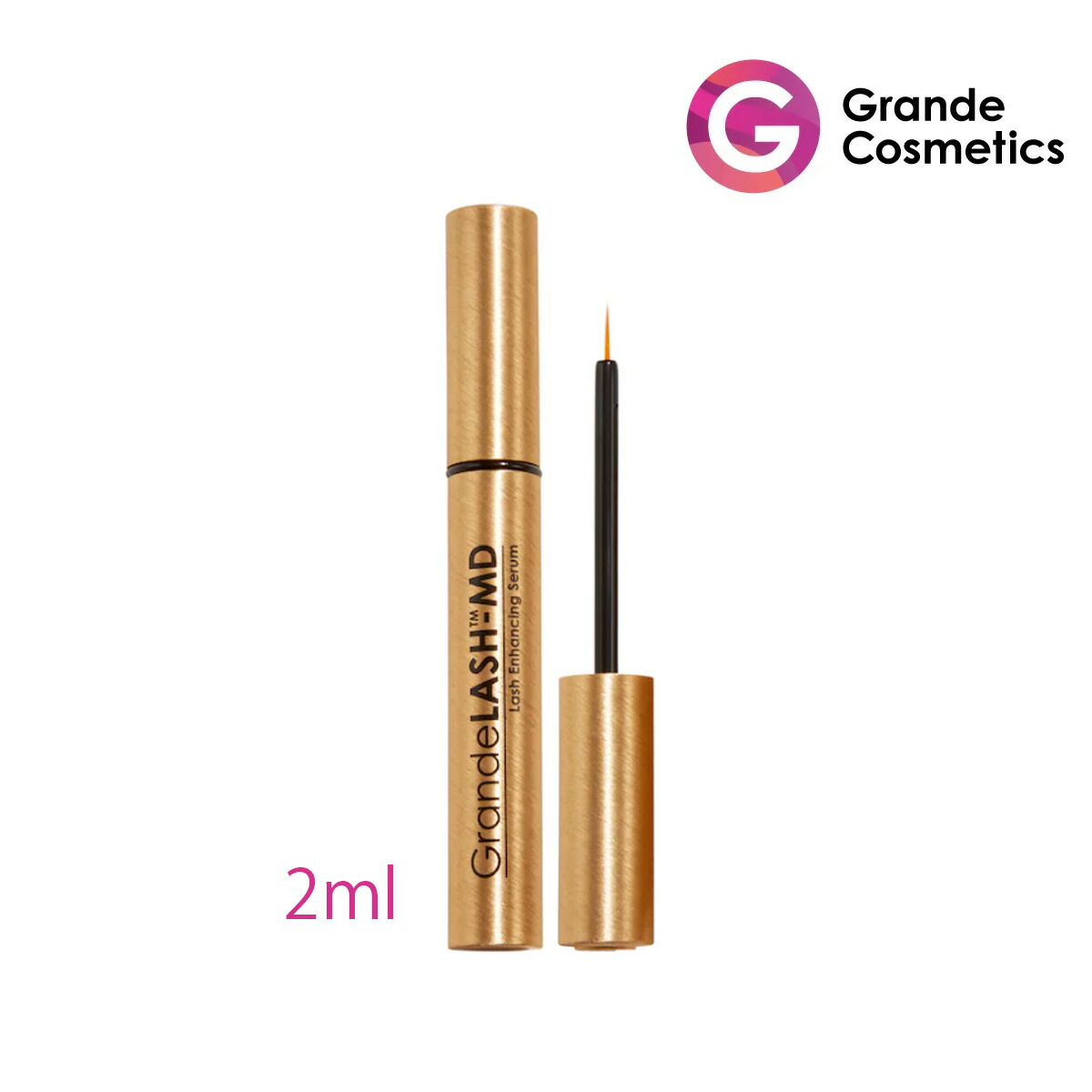 Grande Cosmetics グランデラッシュ MD まつ毛美容液 2ml 約3ヶ月分 GrandeLASH-MD Lash Enhancing Serum グランデラッシュ MD まつ毛美容液　眉毛美容液 【エクスプレス便】
