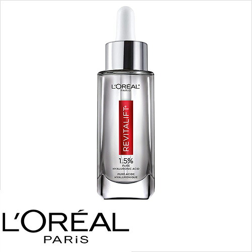 L'Oreal Paris Skincare Revitalift Derm Intensives 1.5% Pure Hyaluronic Acid Face Serum 1oz ロレアルパリ レバイタリフト　ヒアルロン酸美容液 スキンケア　ヒアルロン酸　美容液 【追跡可能海外メール便】 4,644円