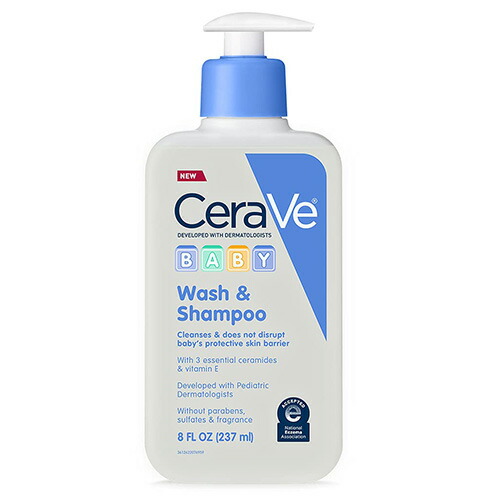 【楽天市場】【エクスプレス便】CeraVe Baby Wash & Shampoo 8oz 237ml セラヴィ ベイビー ウォッシュ