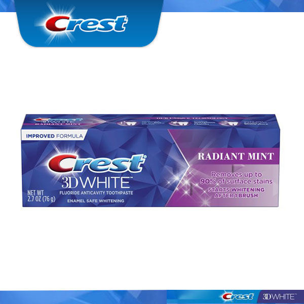 楽天市場】【追跡可能海外メール便】 Crest 3D White Radiant Mint 