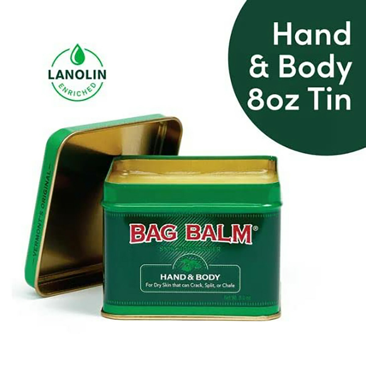 【楽天市場】【エクスプレス便】Bag Balm Vermont's Original HAND & BODY 8oz バッグバーム ハンド