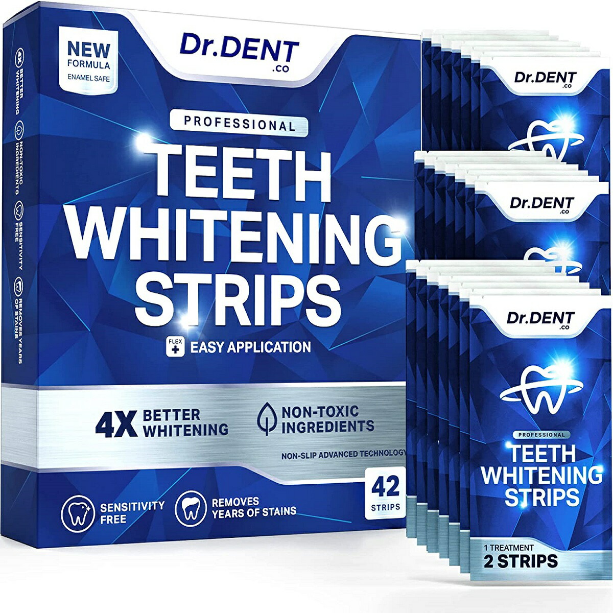 【楽天市場】【追跡可能海外メール便】DrDent Professional Teeth Whitening Strips 21