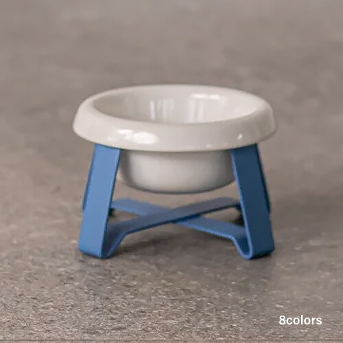 【ペコロ】\u003cbr /\u003eFood Stand（ボンネット 照明ランプ） S／深型瀬戸もの S／白いこと深型瀬戸もの【15時までの申しつけるで当日送りとどける 定まり品 ボンネットどんぶり鉢 犬用 猫用 老犬 老猫 犬ころ 子ネコ】