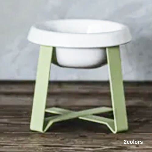 【ペコロ】\u003cbr /\u003eFood Stand（ボンネット 照明ランプ） L／深型瀬戸もの L／白いこと深型瀬戸もの【15時までの申しつけるで当日送りとどける 定まり品 ボンネットどんぶり鉢 犬用 猫用 老犬 老猫 犬ころ 子ネコ】