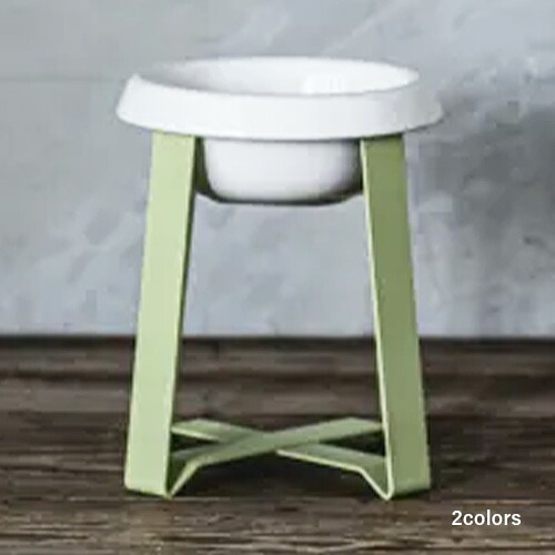 【ペコロ】\u003cbr /\u003eFood Stand（ボンネット 照明ランプ） Ltall／深型瀬戸もの Ltall／白いこと深型瀬戸もの【15時までの申しつけるで当日送りとどける 定まり品 ボンネットどんぶり鉢 犬用 猫用 老犬 老猫 犬ころ 子ネコ】