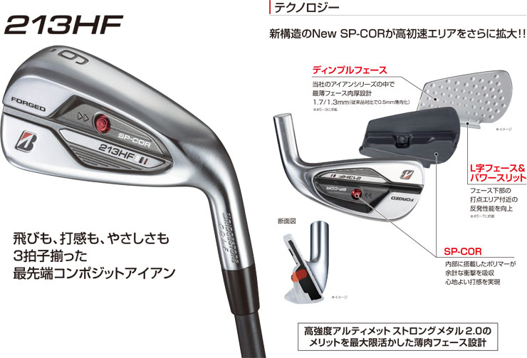 カタログに☲ ブリヂストン ゴルフ 213HF アイアン 単品クラブ