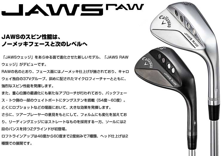 ☆国内最安値に挑戦☆ キャロウェイ JAWS RAW ウェッジ クロム N.S.PRO MODUS TOUR 115 シャフト qdtek.vn