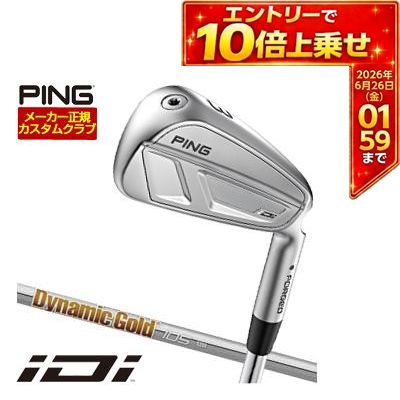 ＼エントリーでP10倍！4/4 20:00‐4/10 1:59／ 25％OFFクーポン対象！特注カスタムクラブ ピン iDi ユーティリティ アイアン ダイナミックゴールド 105 シャフト