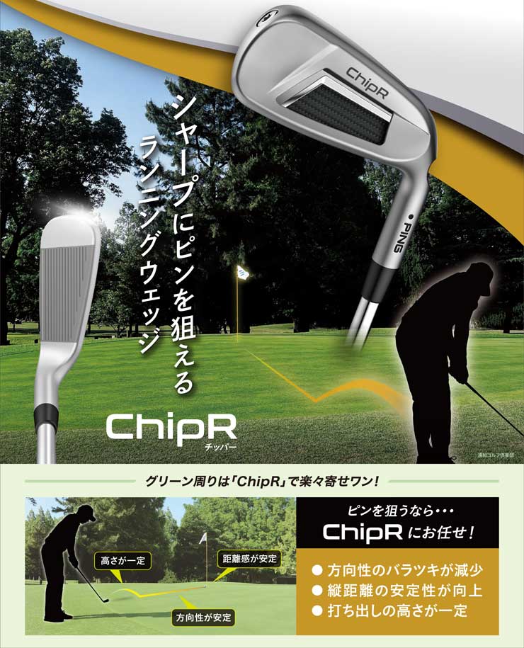 サービス Z-Z115 特注カスタムクラブ ChipR ピン シャフト クラブ