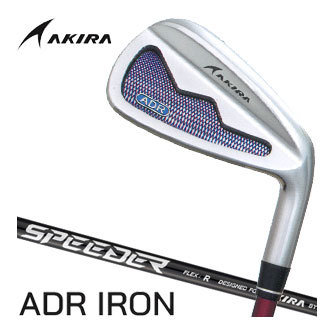 アキラ ADR アイアン AKIRA ORIGINAL by FUJIKURA SPEEDER シャフト 5本セット[＃6-PW]｜ゴルフプラザ　グリーンフィル