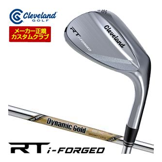 [タイムセール] 特注カスタムクラブ クリーブランド RT i-FORGED ウエッジ ダイナミックゴールド EX TOUR ISSUE シャフト