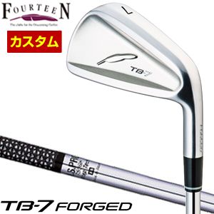 特注カスタムクラブ フォーティーン TB-7 Forged アイアン N.S. PRO 750GH シャフト 4本セット[＃7-P]｜ゴルフプラザ　グリーンフィル