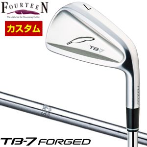 [タイムセール] 特注カスタムクラブ フォーティーン TB-7 Forged アイアン N.S. PRO 950GH WF シャフト 単品[＃5、＃6、＃7、＃8、＃9、PW]