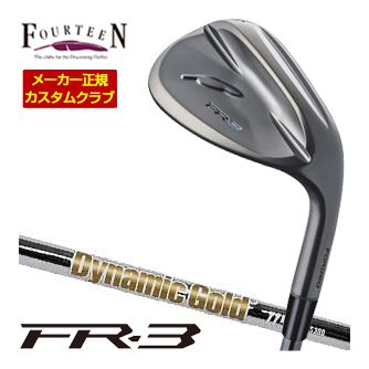 特注カスタムクラブ フォーティーン FR-3 ウエッジ ダイヤモンドブラックサテン仕上げ DG115 シャフト|ゴルフプラザ グリーンフィル