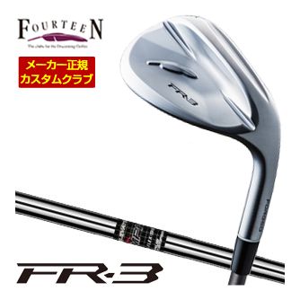 [タイムセール] 特注カスタムクラブ フォーティーン FR-3 ウエッジ パールサテン仕上げ Elevate MPH95 シャフト｜ゴルフプラザ　グリーンフィル 21,206円