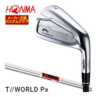[タイムセール] 特注カスタムクラブ 本間ゴルフ ツアーワールド TW767Px アイアン KBS TOUR $-TAPER シャフト 単品[＃4、＃5、＃6、＃7、＃8、＃9、P、A]