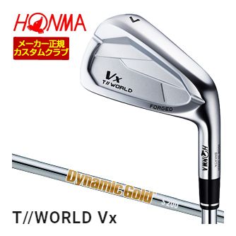割引クーポン対象！特注カスタムクラブ 本間ゴルフ ツアーワールド TW767Vx アイアン ダイナミックゴールド HT シャフト 単品[＃4、＃5、＃6、＃7、＃8、＃9、P、A]｜ゴルフプラザ　グリーンフィル 18,563円