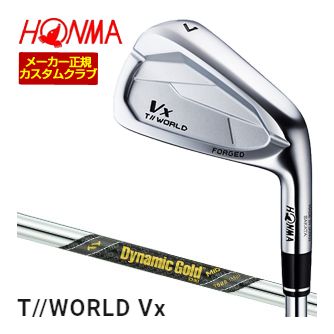 割引クーポン対象！特注カスタムクラブ 本間ゴルフ ツアーワールド TW767Vx アイアン ダイナミックゴールド MID ツアー イシュー シャフト 単品[＃4、＃5、＃6、＃7、＃8、＃9、P、A]｜ゴルフプラザ　グリーンフィル