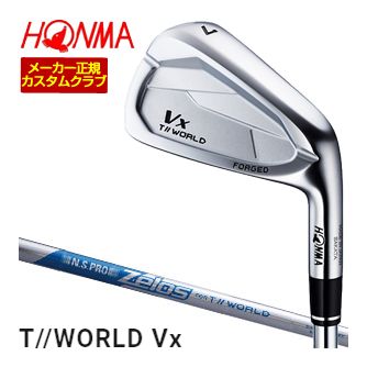 割引クーポン対象！特注カスタムクラブ 本間ゴルフ ツアーワールド TW767Vx アイアン N.S.PRO ZEROS FOR T//WORLD シャフト 単品[＃4、＃5、＃6、＃7、＃8、＃9、P、A] 18,068円
