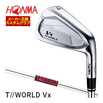 [タイムセール] 特注カスタムクラブ 本間ゴルフ ツアーワールド TW767Vx アイアン KBS TOUR シャフト 単品[＃4、＃5、＃6、＃7、＃8、＃9、P、A]