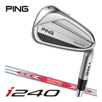 [タイムセール] ピン i240 アイアン N.S. PRO Modus3 Tour120 シャフト 5本セット[＃6-P]