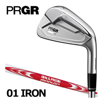 プロギア01アイアン2023 5本セット PRGR IRONs】01 アイアン〔#6-PW 5本セット スチール〕〔2023年モデル〕