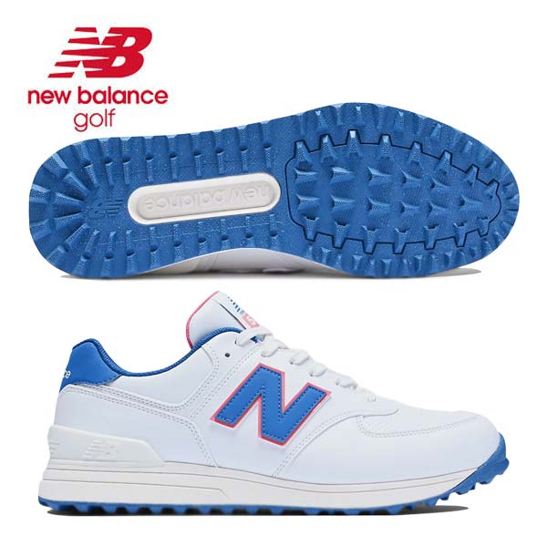 楽天市場】ニューバランス 574 v3 SL スパイクレスモデル ゴルフ