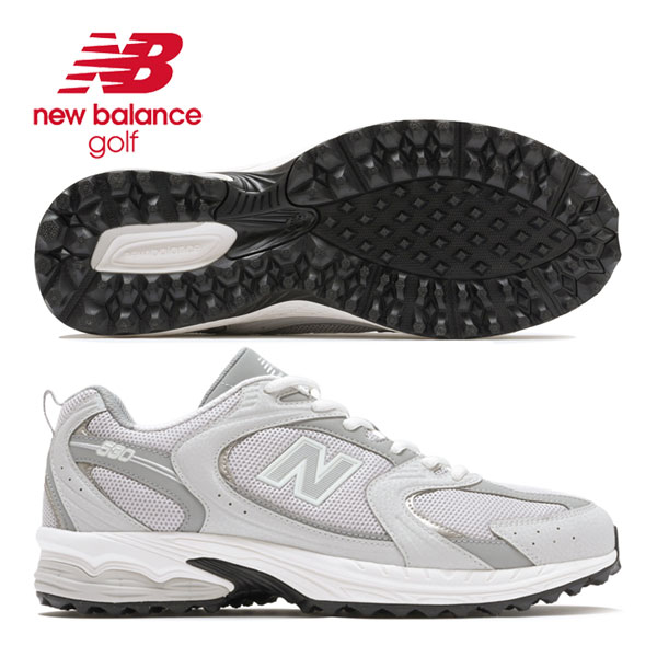 ニューバランス 530 v1 LACE スパイクレスモデル ゴルフシューズ カラー：グレー UGS530G