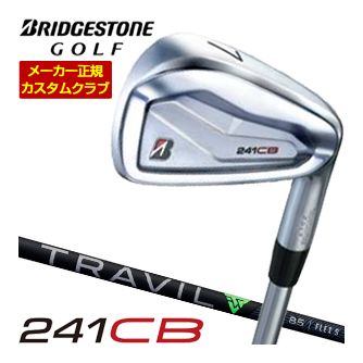 特注カスタムクラブ ブリヂストンゴルフ TOUR B 241CB アイアン 5本セット[＃6-P] フジクラ TRAVIL IRON シャフト