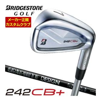 特注カスタムクラブ ブリヂストンゴルフ TOUR B 242CB+ アイアン 単品[＃4、＃5、＃6、＃7、＃8、＃9、PW] RAUNE IRON i105 シャフト｜ゴルフプラザ　グリーンフィル