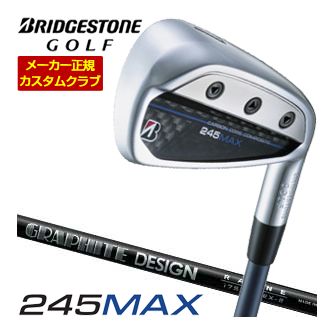 特注カスタムクラブ ブリヂストンゴルフ 245MAX アイアン 4本セット[＃7-P1] RAUNE IRON i105 シャフト｜ゴルフプラザ　グリーンフィル 72,600円