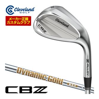 [タイムセール] 特注カスタムクラブ クリーブランド CBZ ウエッジ ダイナミックゴールド DST New Design シャフト｜ゴルフプラザ　グリーンフィル