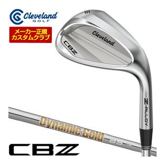 [タイムセール] 特注カスタムクラブ クリーブランド CBZ ウエッジ ダイナミックゴールド 85 シャフト｜ゴルフプラザ　グリーンフィル