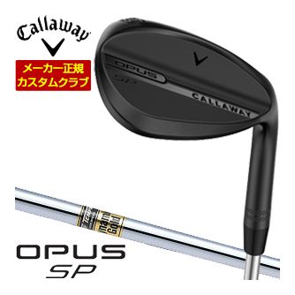 [タイムセール] 特注カスタムクラブ キャロウェイ OPUS SP ウェッジ ブラック ダイナミックゴールド シャフト