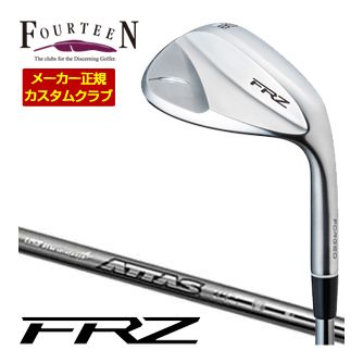 [タイムセール] 特注カスタムクラブ フォーティーン FRZ ウエッジ パールサテン仕上げ USTマミヤ アッタス アイアン 40 / 50 / 60 / 80 シャフト｜ゴルフプラザ　グリーンフィル