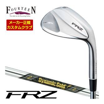 [タイムセール] 特注カスタムクラブ フォーティーン FRZ ウエッジ パールサテン仕上げ ダイナミックゴールド MID 115 シャフト 21,172円