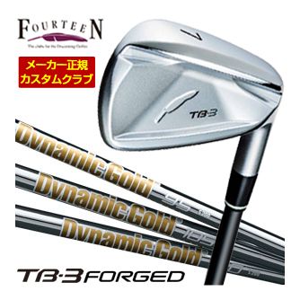 特注カスタムクラブ フォーティーン 2025NEW TB-3 FORGED アイアン DG85 / DG95 / DG105 / DG120 シャフト 単品[＃5、＃6、＃7、＃8、＃9、PW]｜ゴルフプラザ　グリーンフィル