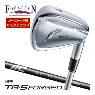 楽天市場】フォーティーン 2025NEW TB-5 FORGED アイアン フジクラ