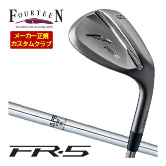 特注カスタムクラブ フォーティーン FR-5 ウエッジ ダイヤモンドブラックサテン仕上げ N.S. PRO V90 シャフト