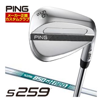 特注カスタムクラブ ピン S259 ウエッジ クロム N.S.PRO 850GH NEO シャフト|ゴルフプラザ グリーンフィル
