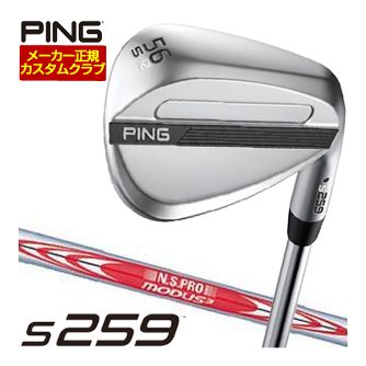 特注カスタムクラブ ピン S259 ウエッジ クロム N.S.PRO MODUS3 TOUR115 シャフト