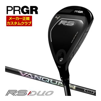 特注カスタムクラブ プロギア RS ユーティリティ 三菱 VANQUISH Hybrid シャフト｜ゴルフプラザ　グリーンフィル