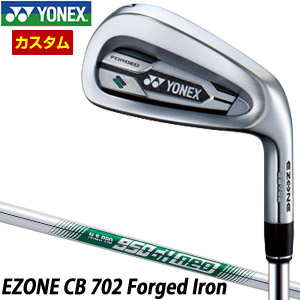 [タイムセール] 特注カスタムクラブ ヨネックス EZONE CB 702 FORGED アイアン N.S.PRO 950GH neo シャフト 4本セット[＃7-P]｜ゴルフプラザ　グリーンフィル