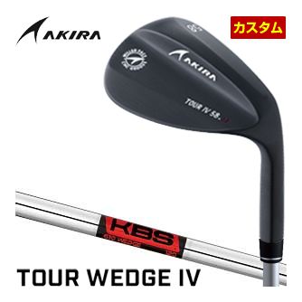 特注カスタムクラブ アキラ ツアーウエッジ IV ブラックPVD仕上げ KBS 610 WEDGE シャフト|ゴルフプラザ グリーンフィル