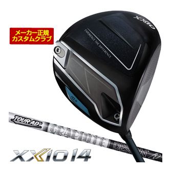[タイムセール] 特注カスタムクラブ ゼクシオ 14 ドライバー グラファイトデザイン ツアーAD DI BLACK シャフト