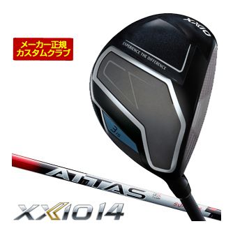 [タイムセール] 特注カスタムクラブ ゼクシオ 14 フェアウェイウッド UST Mamiya ATTAS RX SUNRISE RED シャフト