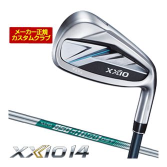 [タイムセール] 特注カスタムクラブ ゼクシオ 14 アイアン N.S.PRO 850GH neo D.S.T. シャフト 4本セット[＃7-P]｜ゴルフプラザ　グリーンフィル