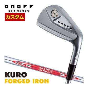 楽天市場】特注カスタムクラブ オノフ 2024 KURO FORGED アイアン 4本