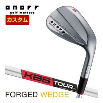 [タイムセール] 特注カスタムクラブ オノフ 2024モデル フォージド ウエッジ KURO KBS TOUR C-TAPER シャフト ウエイト調整グリップ仕様