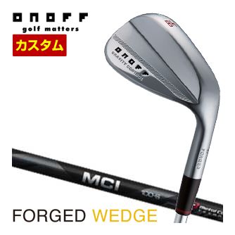 [タイムセール] 特注カスタムクラブ オノフ 2024モデル フォージド ウエッジ KURO フジクラ MCI BLACK 60 / 80 / 100 シャフト 標準グリップ仕様｜ゴルフプラザ　グリーンフィル